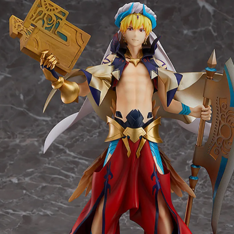 GSC Or FGO Caster Gilgamesh Nendoroid Scale Figures 23cm-5