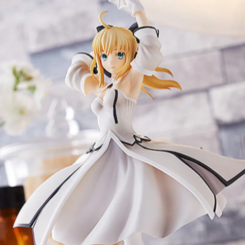 GSC FGO Artoria Pendragon Pop Up Parade Saber Altria Lily Second Impact 17cm Scale Figures-3