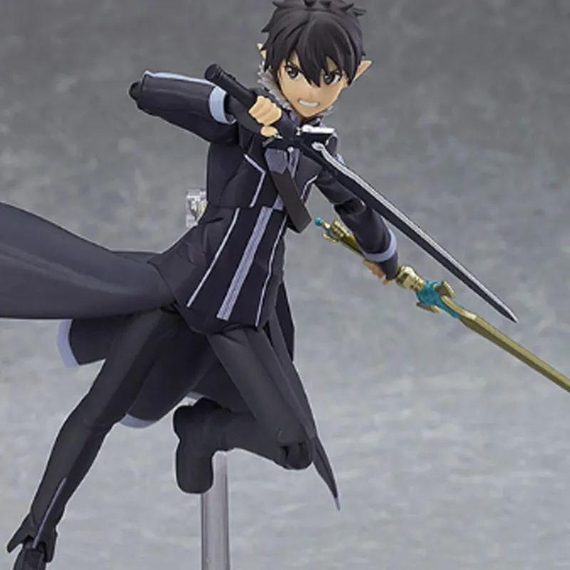 MAX Factory Pauline/Pauline Kurobe Figma Sword Art Online Alover. Kirito Bonus Included Scale Figures 14.5cm-3