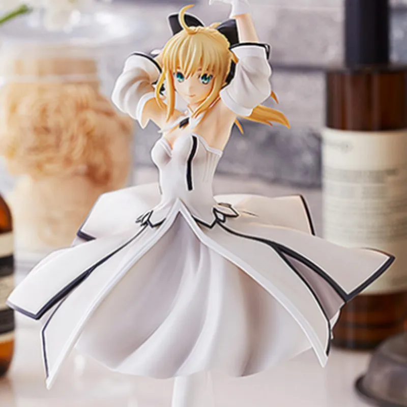 GSC FGO Artoria Pendragon Pop Up Parade Saber Altria Lily Second Impact 17cm Scale Figures-1