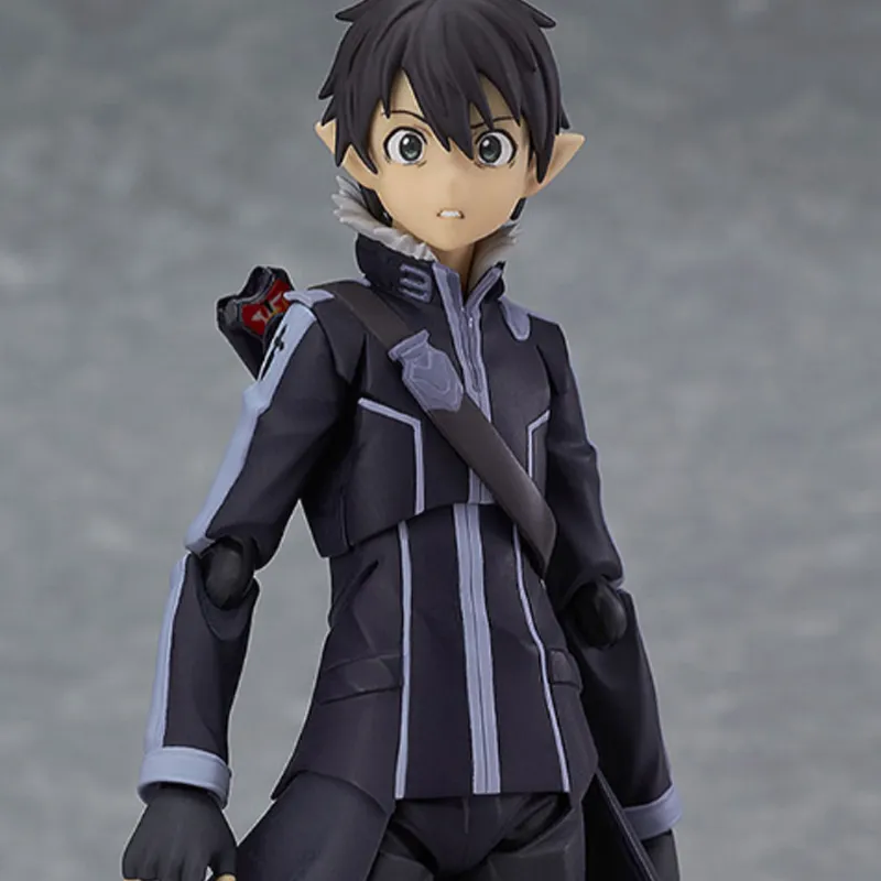 MAX Factory Pauline/Pauline Kurobe Figma Sword Art Online Alover. Kirito Bonus Included Scale Figures 14.5cm-2
