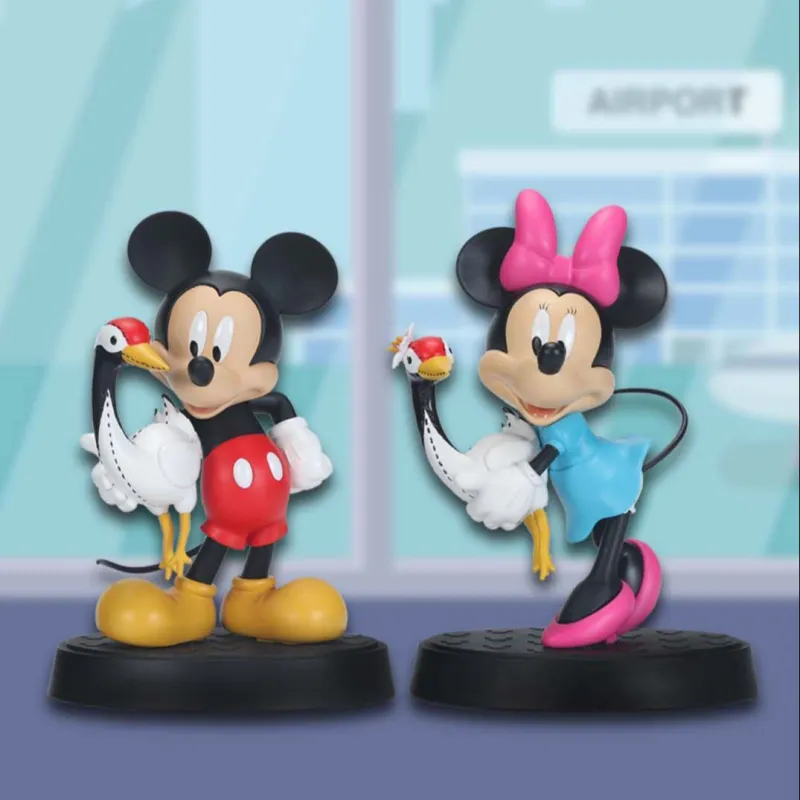 XM STUDIOS Mickey Disney World Tour Clear Box 10cm Chibi Figures-2