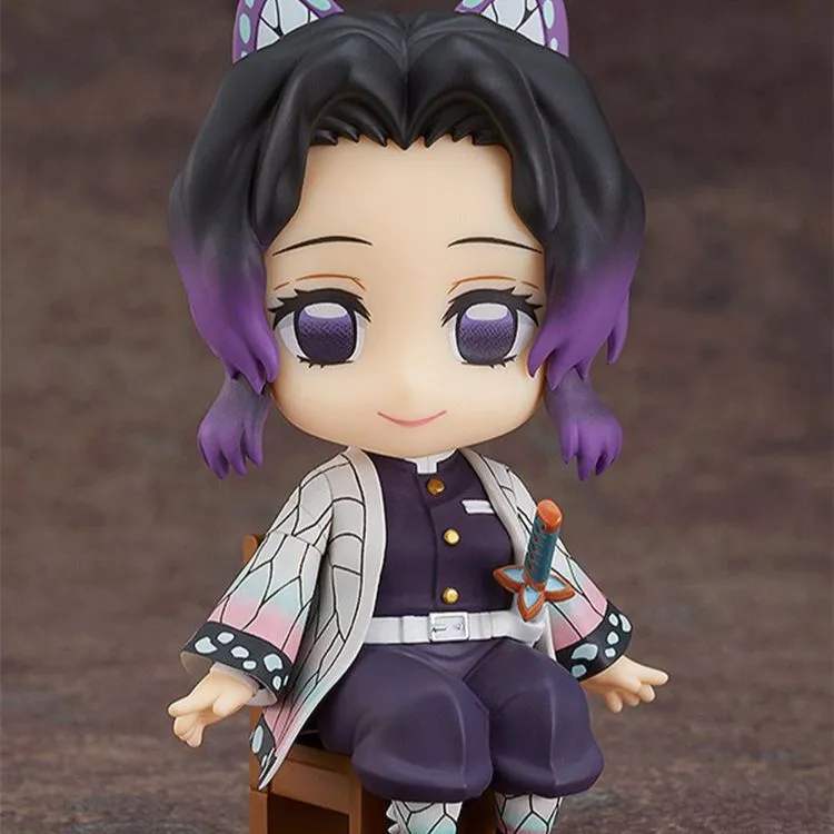 GSC Nendoroid Swacchao Demon Slayer  Kimetsu No Yaiba Shinobu Kocho Chibi Figures 9cm-2