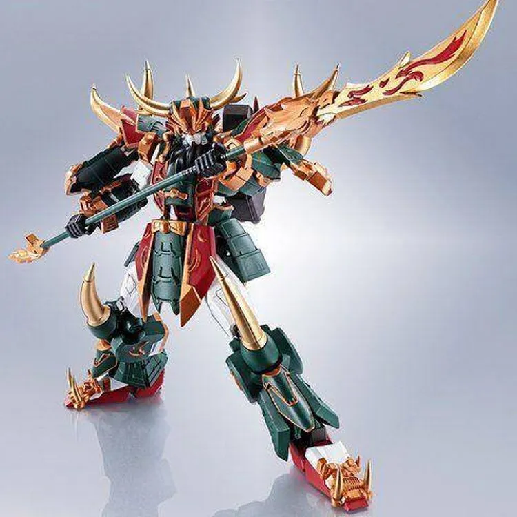 BANDAI METAL ROBOT SPIRITS MR Spirits Romance Of The Three Kingdoms Guan Yu Gundam Assembled Models-4