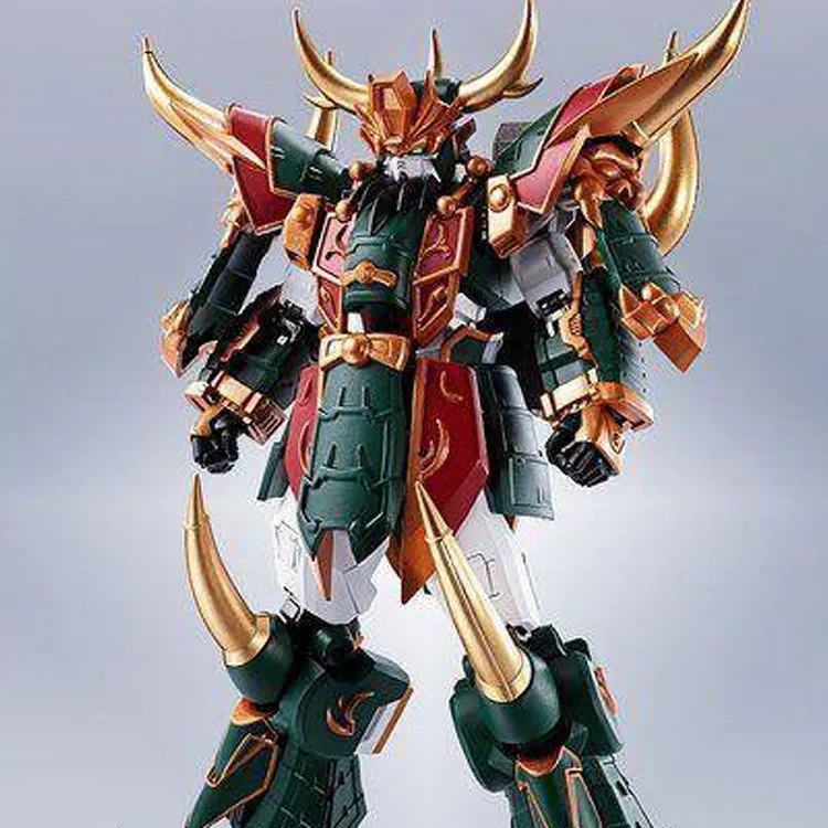 BANDAI METAL ROBOT SPIRITS MR Spirits Romance Of The Three Kingdoms Guan Yu Gundam Assembled Models-3