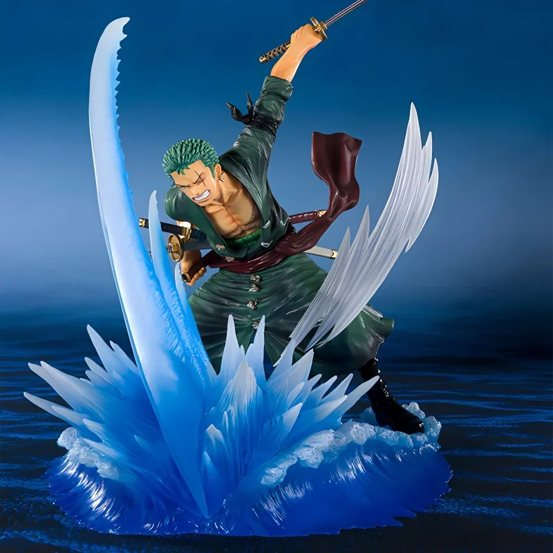 BANDAI Roronoa Zoro One Piece Scale Figures 19cm-3