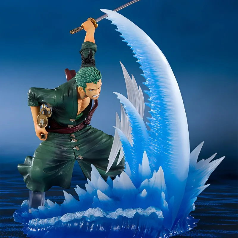 BANDAI Roronoa Zoro One Piece Scale Figures 19cm-2