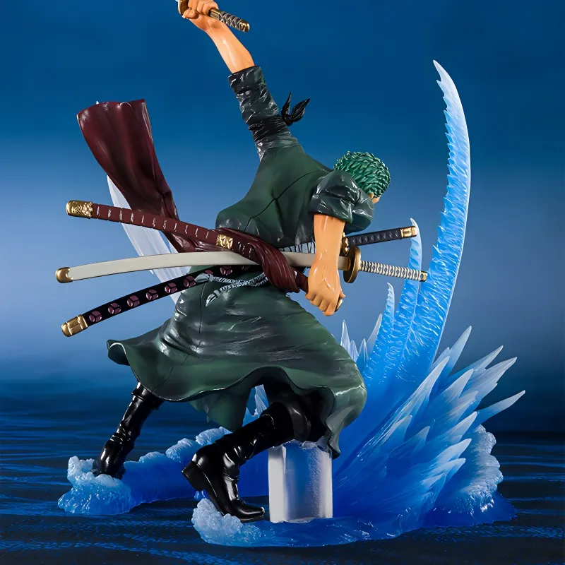 BANDAI Roronoa Zoro One Piece Scale Figures 19cm-1