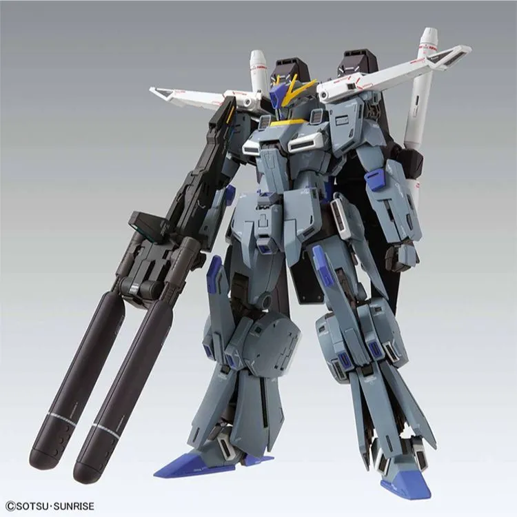 BANDAI MG Gundam Frontline FA 010A Pre Production Full Armor ZZ Model Kits 18cm-1