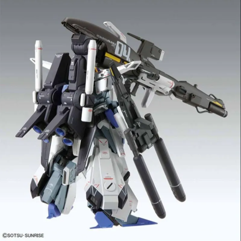 BANDAI MG Gundam Frontline FA 010A Pre Production Full Armor ZZ Model Kits 18cm-3
