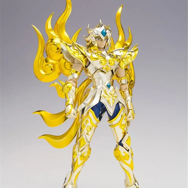 BANDAI Aiolia Bandai Saint Seiya Mythology Saint Seiya Gold Soul God Lion Action Figure Scale Figures 18cm-1