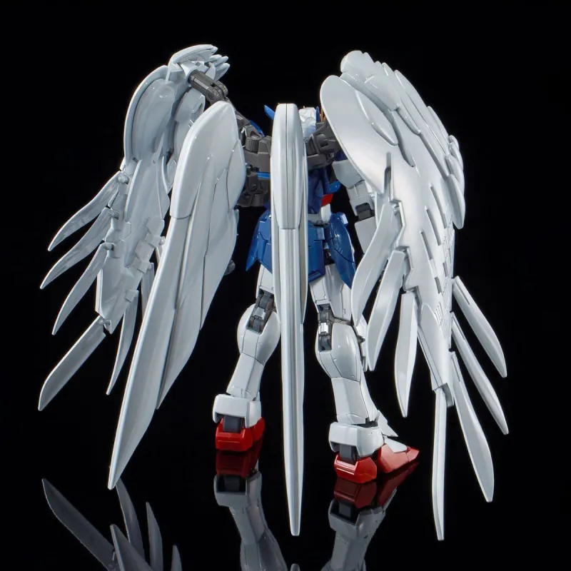 BANDAI RG Wing Gundam Zero PB Limits RG Flight Wing Zero Change EW Up, Hair Off, Titanium Alloy Plating Model Kits-3