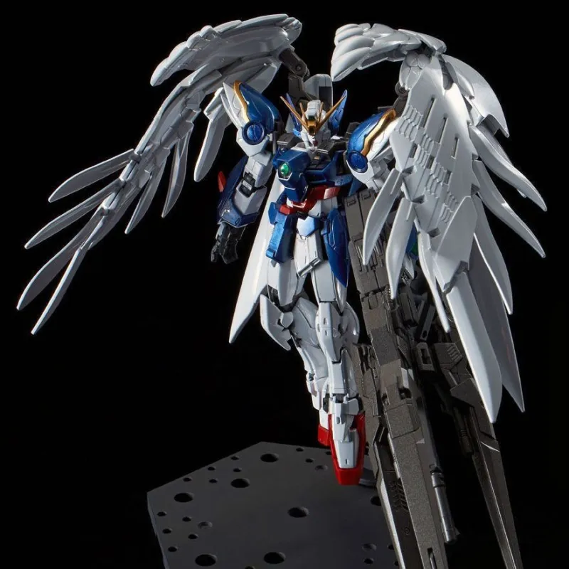 BANDAI RG Wing Gundam Zero PB Limits RG Flight Wing Zero Change EW Up, Hair Off, Titanium Alloy Plating Model Kits-2