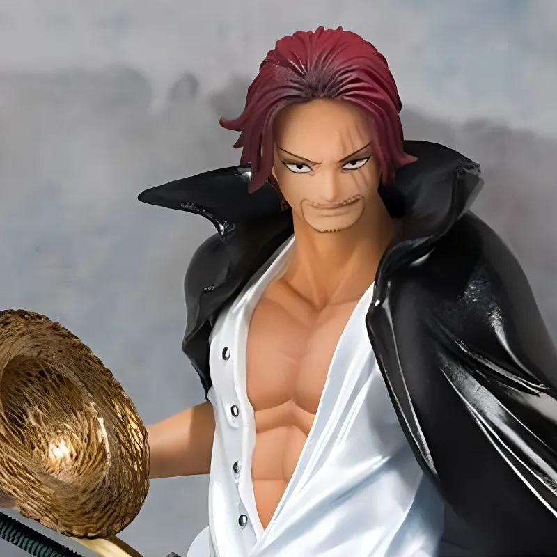 BANDAI Shanks Figuartszero One Piece Red Hair Grand Line Final Battle Ver. Special Color Edition Scale Figures-2