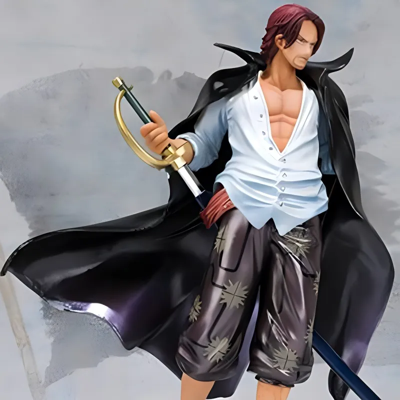 BANDAI Shanks Figuartszero One Piece Red Hair Grand Line Final Battle Ver. Special Color Edition Scale Figures-1
