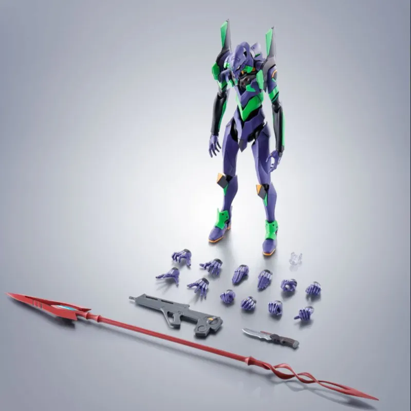BANDAI The Robot Spirits Evangelion Type-01 Figure Purple-2