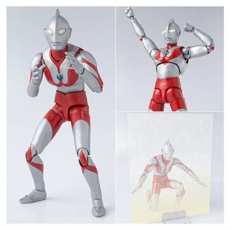 BANDAI Ultraman Shf 50 Anniversary Deluxe Version Scale Figures-3
