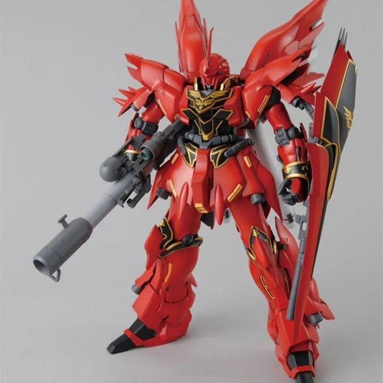 BANDAI MG Mobile Suit Gundam Unicorn Sinanju Rocket Cannon Animation OVA Version Model Kits-2