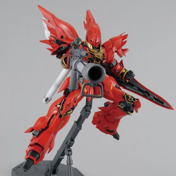 BANDAI MG Mobile Suit Gundam Unicorn Sinanju Rocket Cannon Animation OVA Version Model Kits-3