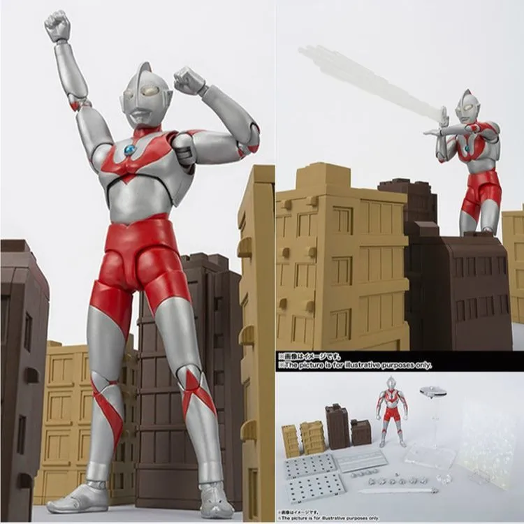 BANDAI Ultraman Shf 50 Anniversary Deluxe Version Scale Figures-2