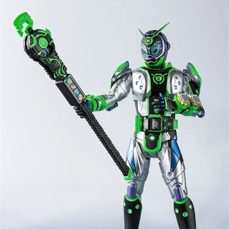 BANDAI Kamen Rider ZI O Bandai SHF Kamen Rider Zi O Woz White Woz Third Rider Action Figure Scale Figures 15cm-3