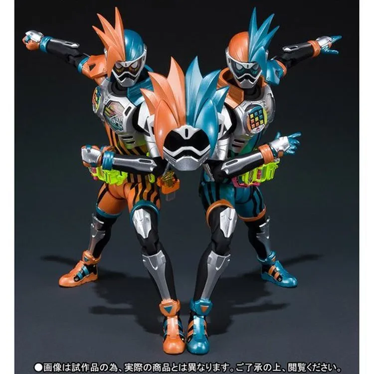 BANDAI Kamen Rider Ex Aid Bandai SHF Soul Limit Kamen Rider Ex Aid Gemini Action Player Action Figure Scale Figures-3