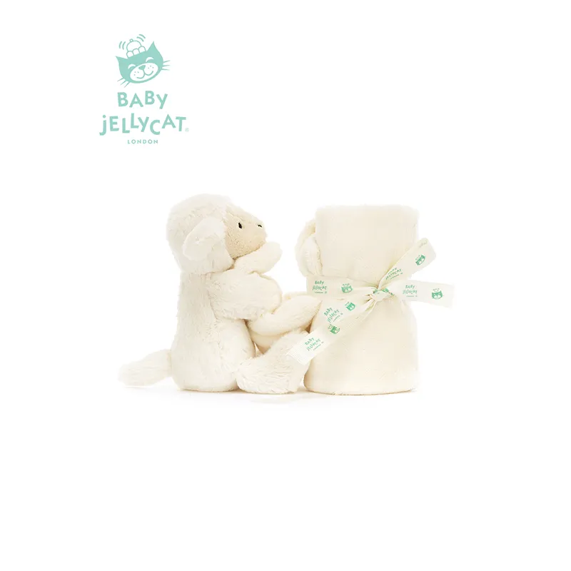 JELLYCAT Bashful Lamb Soother-1