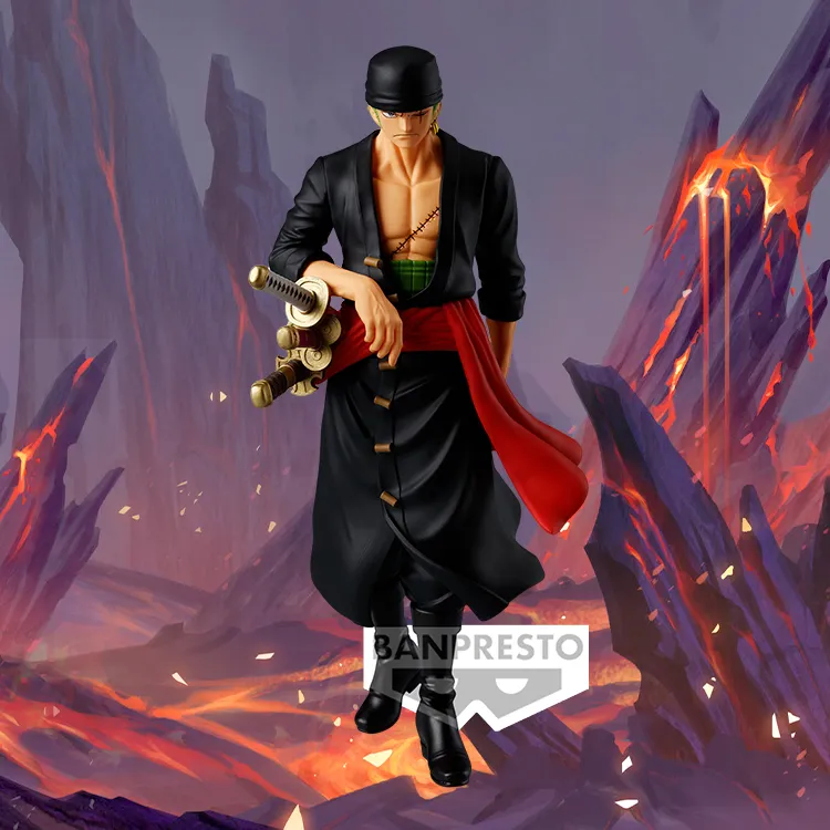 BANPRESTO One Piece THE Departure Version B, Roronoa Zoro Bonus Gifts-3