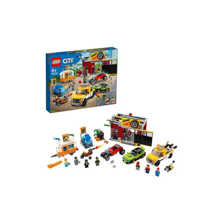 LEGO City Collection, Automobile Repair Center Building Blocks 601 1000pcs 60258-4