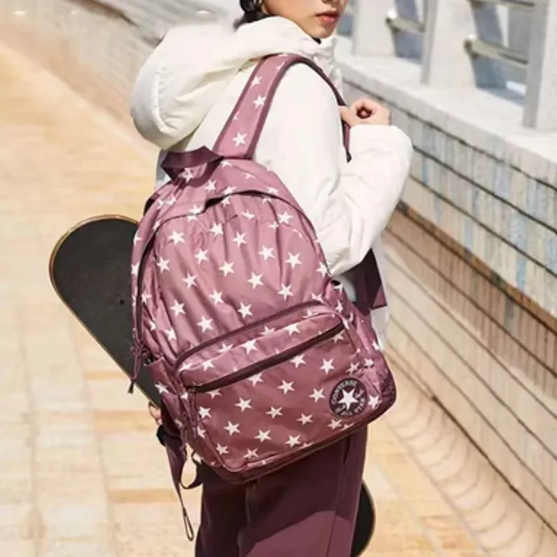Converse Polyester Backpack Regular Unisex Pink-4