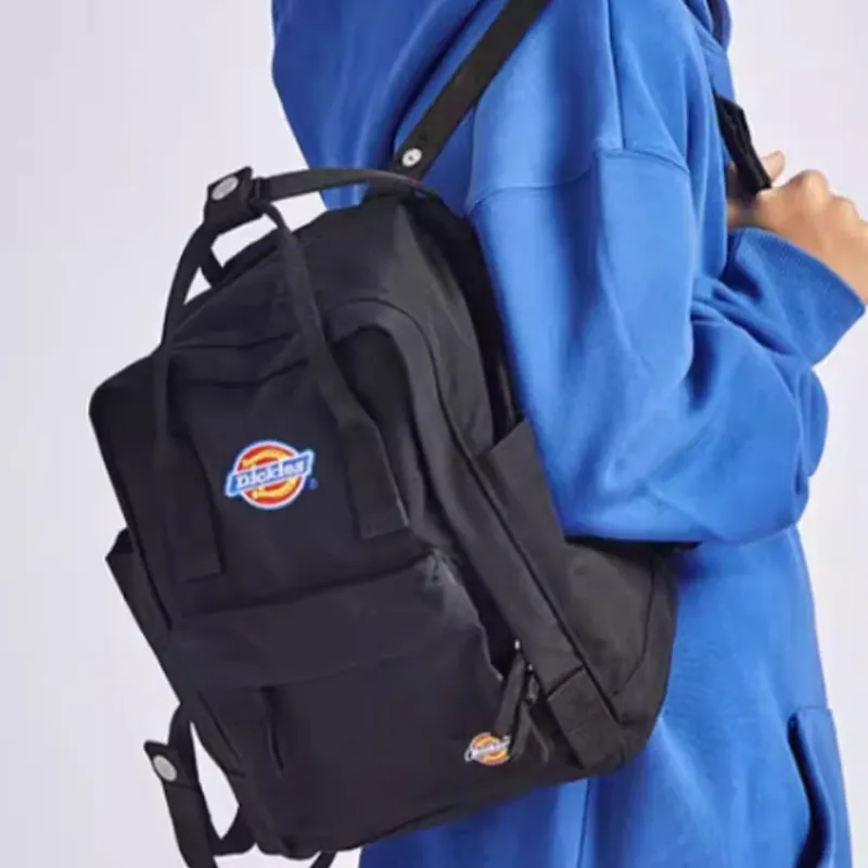 Dickies Polyester Backpack Small Size Men's Shiny Black-4