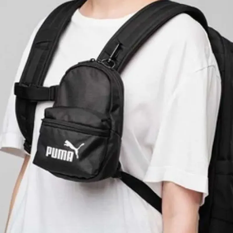 PUMA Fabric Coin Purse Regular Unisex Black-4