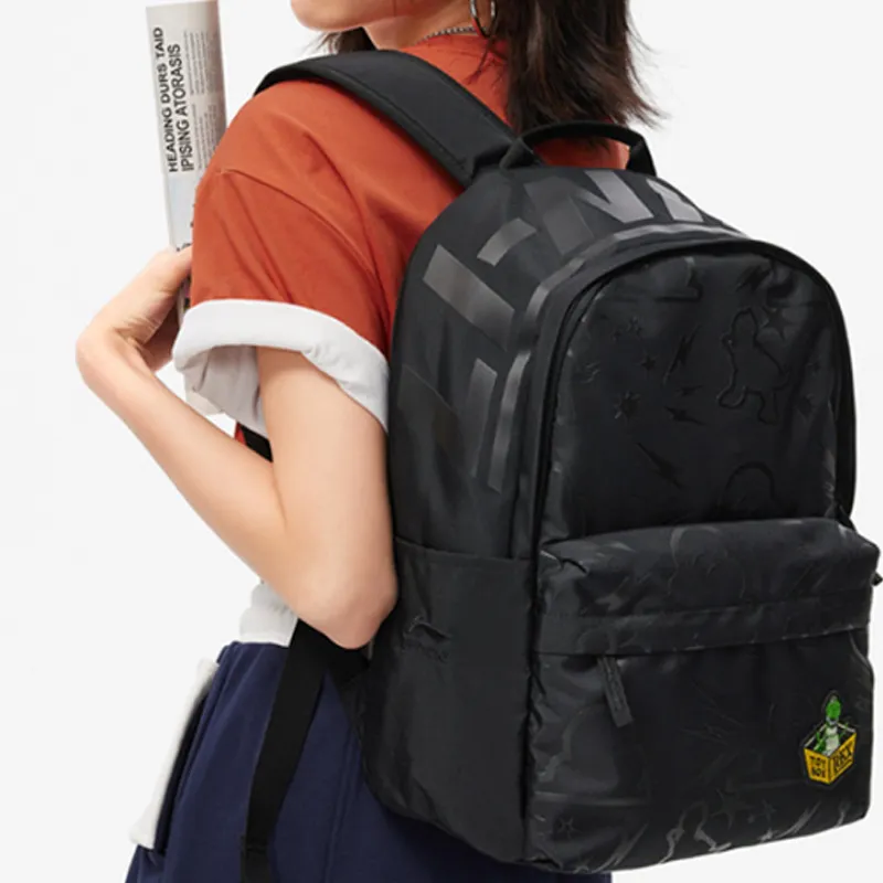 LiNing Disney Rex, Collaboration Polyester Backpack Regular Unisex Black-3
