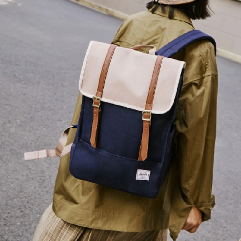 Herschel Recycled Material Backpack Regular Unisex Indigo-4