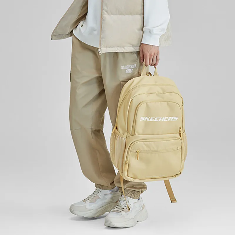 Skechers Fabric Backpack Regular Unisex Irish Cream-4