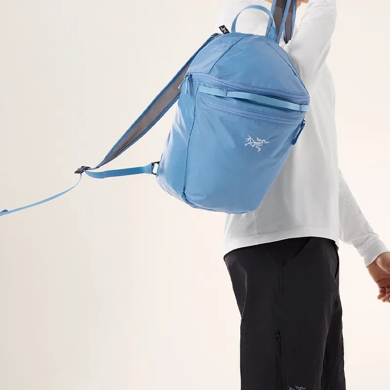 Arcteryx Nylon Outdoor Hiking Bag Backpack Unisex Washed Stone Blue-4