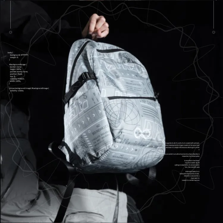 8atheist Polyester Students Backpack Laptop Bag Regular Unisex Starry White-14
