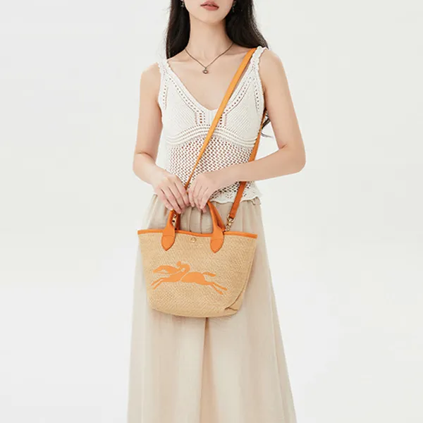 LONGCHAMP Le Panier Pliage S Basket Bag-8