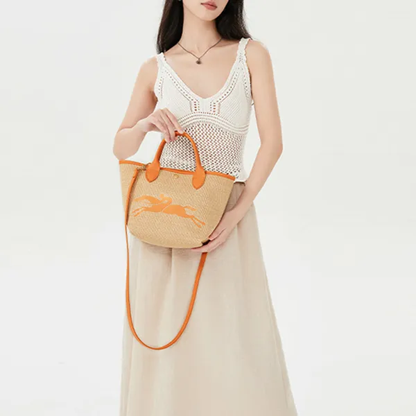 LONGCHAMP Le Panier Pliage S Basket Bag-7