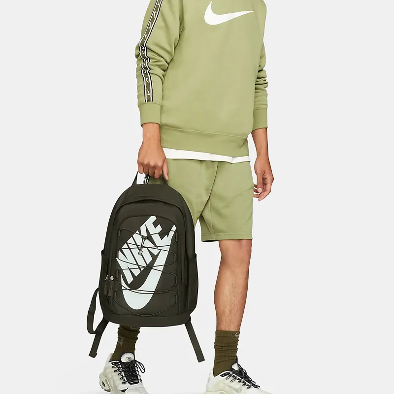 Nike Hayward Fabric Backpack Regular Unisex Red Spruce Green/Red Spruce Green/Slight Green-5