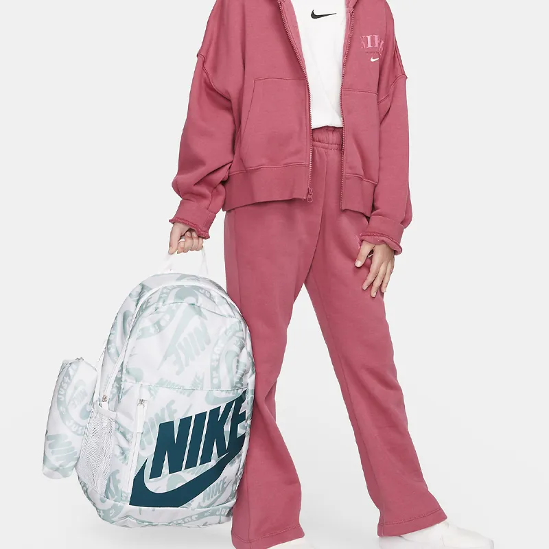 Nike Polyester Backpack Backpack Regular Unisex White & Crystal Cyan-6
