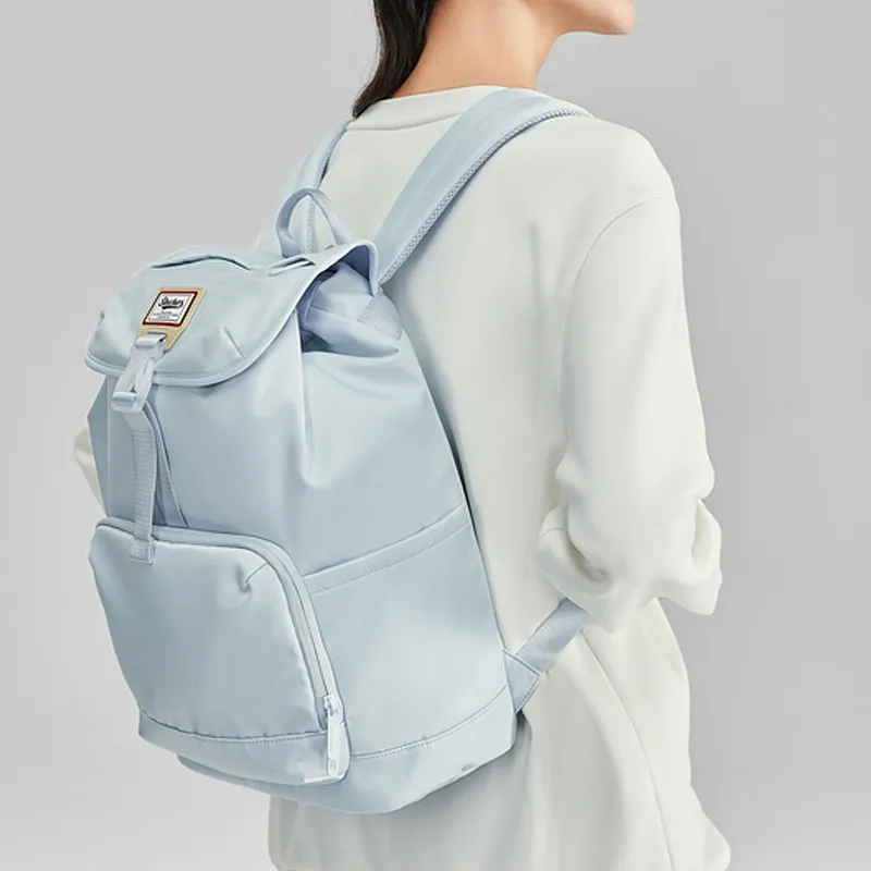 Skechers Fabric Backpack Regular Unisex Light Blue-4