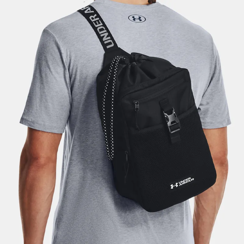 Under Armour Polyester Shoulder Bag Crossbody Bag Regular Unisex Black-5