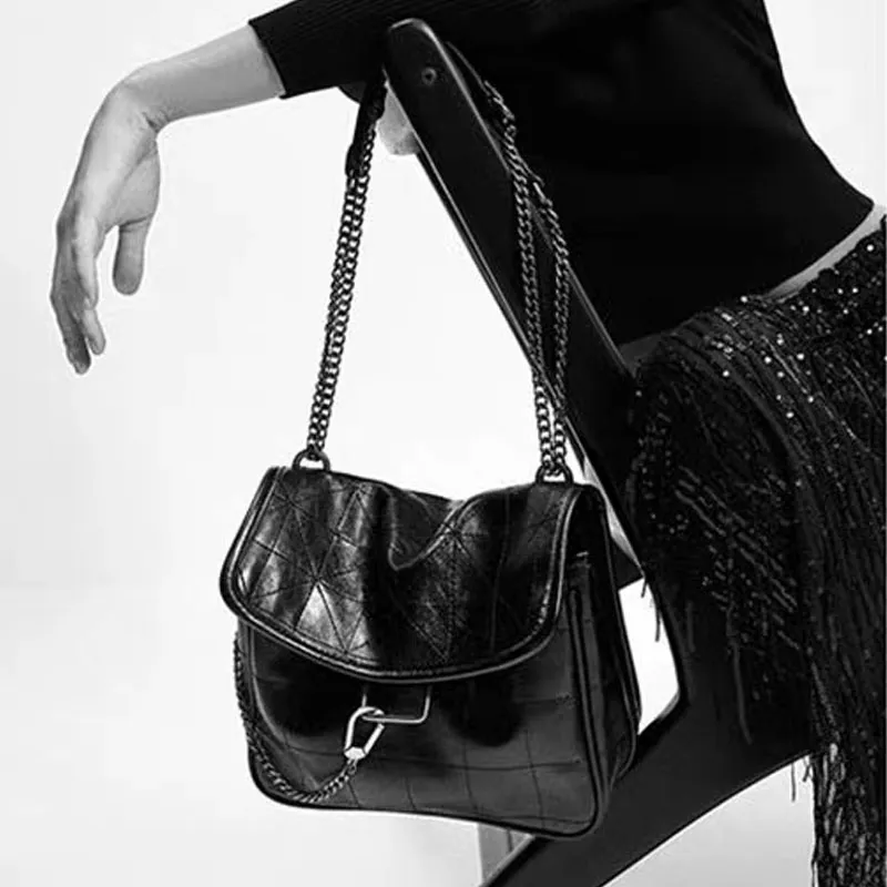 ZARA Polyurethane Hobo Bag Crossbody Bag Shoulder Bag Women's Black-4