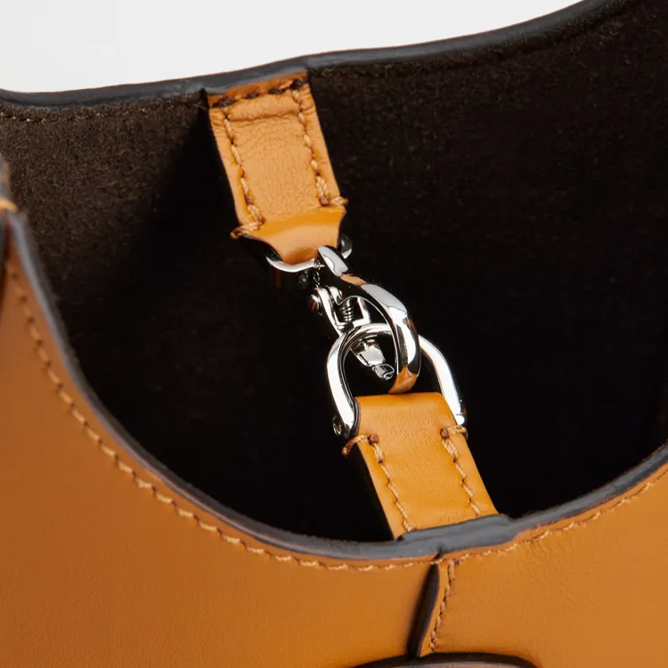 TOD'S Logo Embossed Crossbody Bag-3