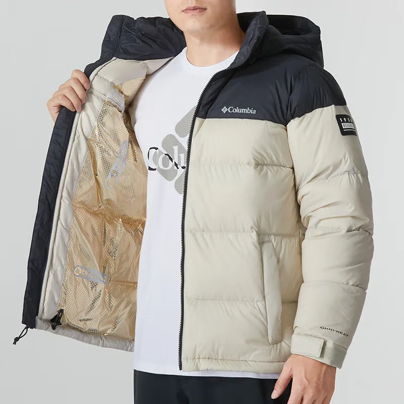 Columbia Boulo Point 2 Down Jacket Men's White-4