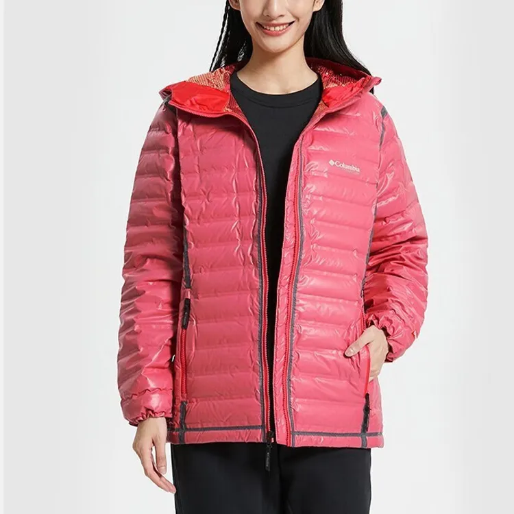 Columbia TITANIUM Down Jackets Women's Pink-2