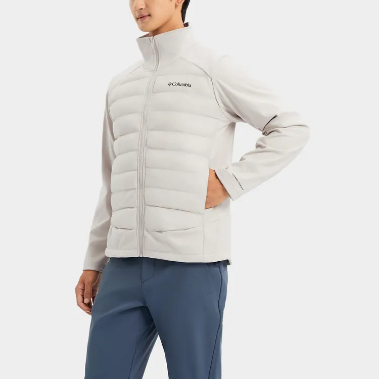 Columbia Puffer Jacket Men's White-3