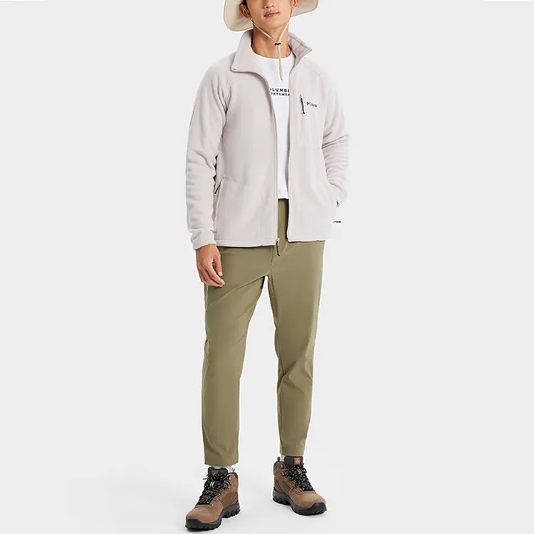 Columbia Velvet Jackets Men White-2