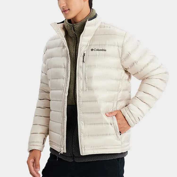 Columbia Down Jacket Men's White-4